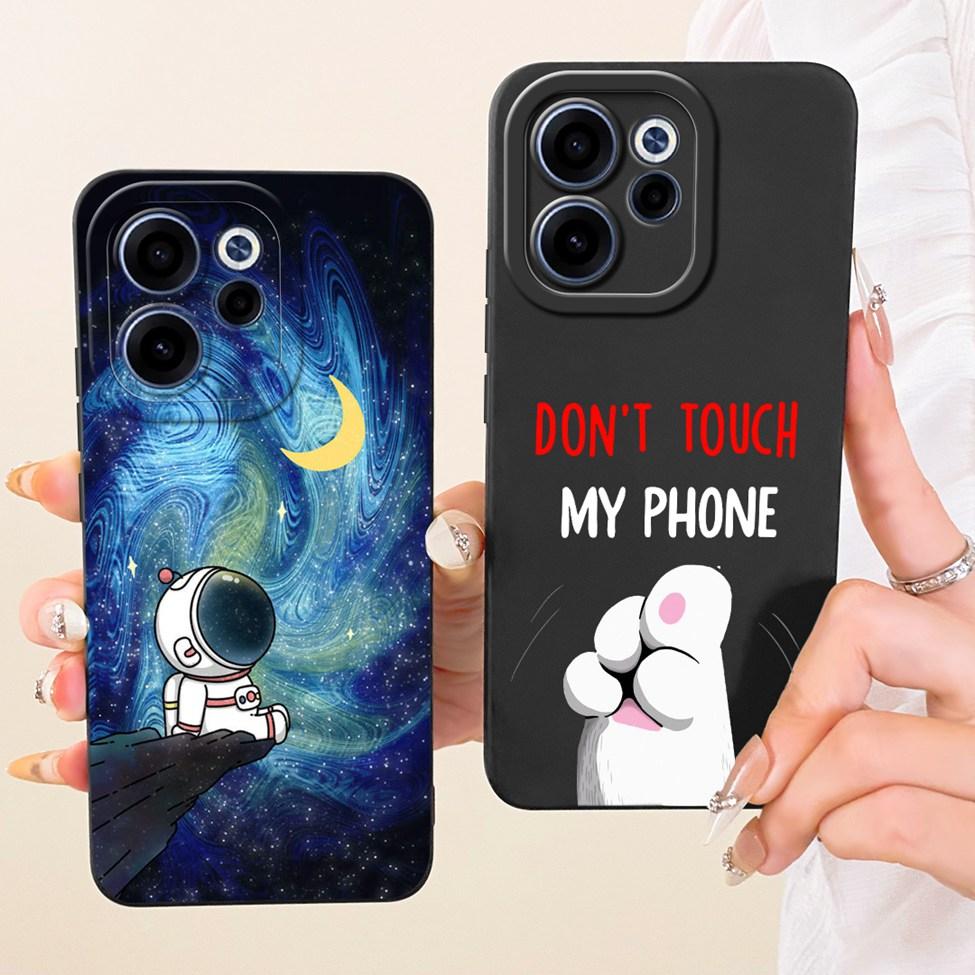For Oppo CPH2801 Phone Case For Oppo Reno 15F Casing Silicone Luxury Fashion Flowers Kawaii Cute Painted Cover For Oppo Reno15 F