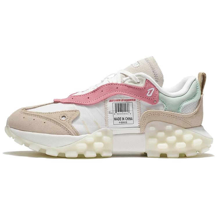 

Li Ning Fabric Trendy Cushioning Slip Resistant Abrasion Resistant Breathable Low top Sports Casual Shoes Women s AZGS034-4 35