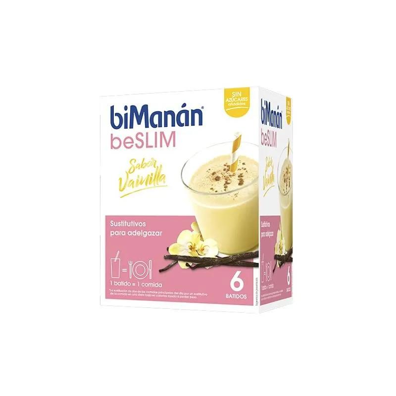 Молочный коктейль Bimanan Beslim с ванилью, 6 пакетиков