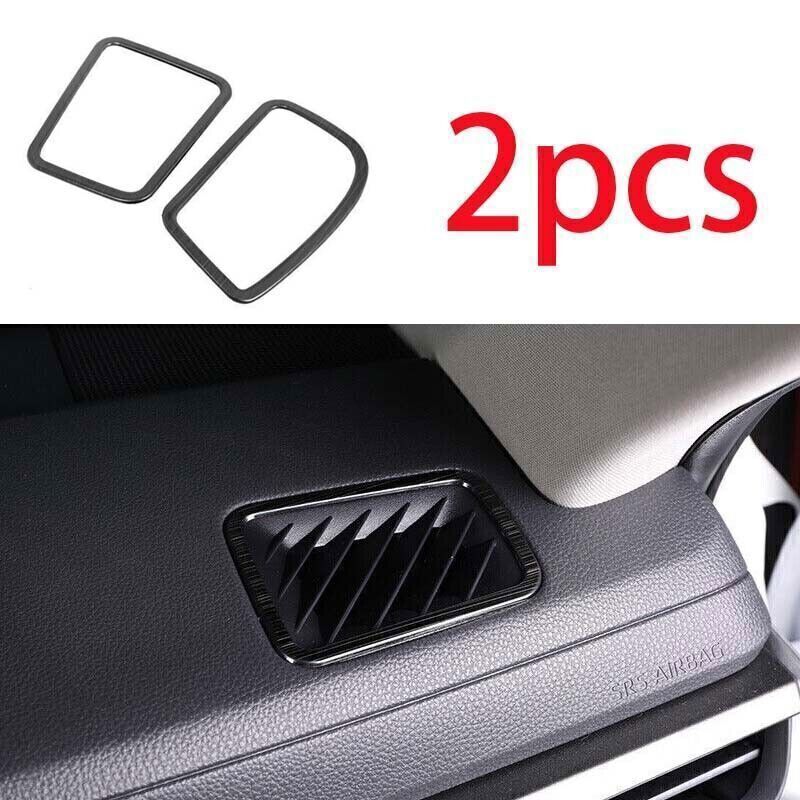 For Toyota Highlander - Black Titanium Dash Upper Air Outlet Vent Trim