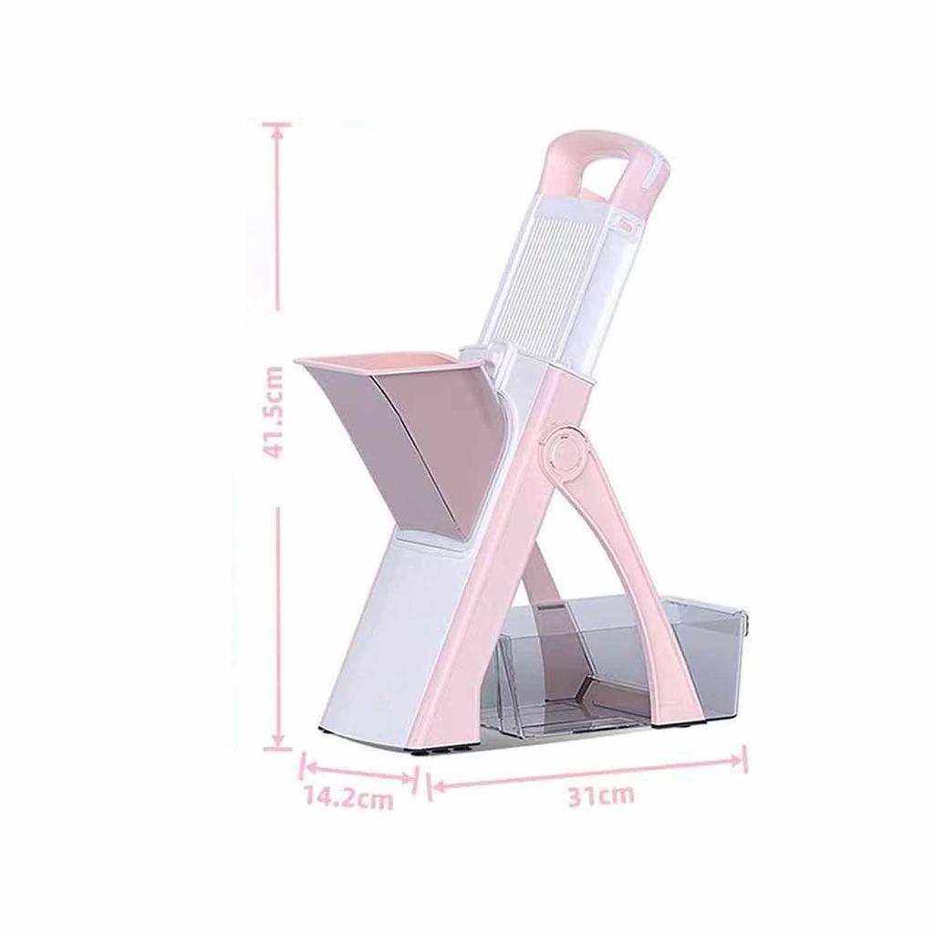 Multi-Functional , All-in-One Veg Cutter for Home Kitchen, Slicing Grating Shredding Tool, Easy Food Prep Gadget