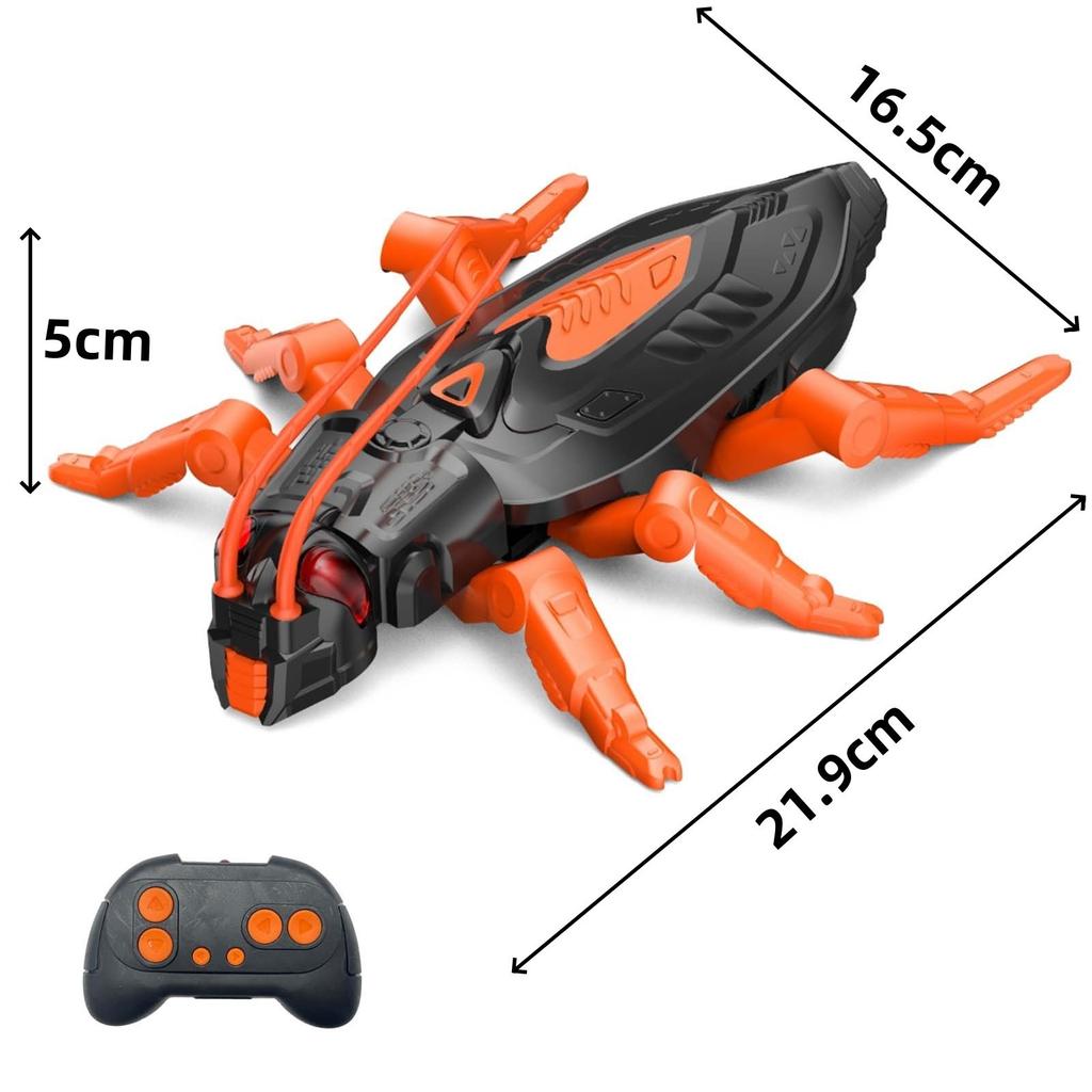 Electric RC Wall Climbing Toy Intelligent Charging  Wall Climbing Gecko Spider cockroach Simulated Animal Model Boy Toy Gift
