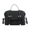 Hand shoulder bag 2025 new trendy women's bag retro solid color messenger bag versatile women's bag casual small square bag