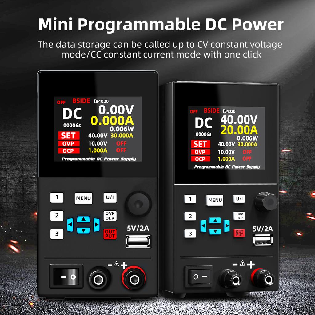 High Precision DC Regulated Power Supply Programmable Power Source Stabilized Switchable Digital Bench Power Supply Stabilizer
