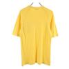 YVES SAINT LAURENT One point embroidery Short sleeve T-shirt L Yellow Men's Used