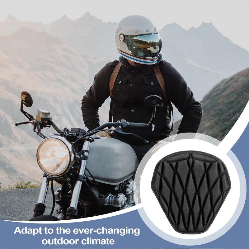 Seat Cushion For Motorcycle Breathable Motorbike Pad 3D Comfortable Breathable Cover Cushion Soft Sitting Support For Men Women