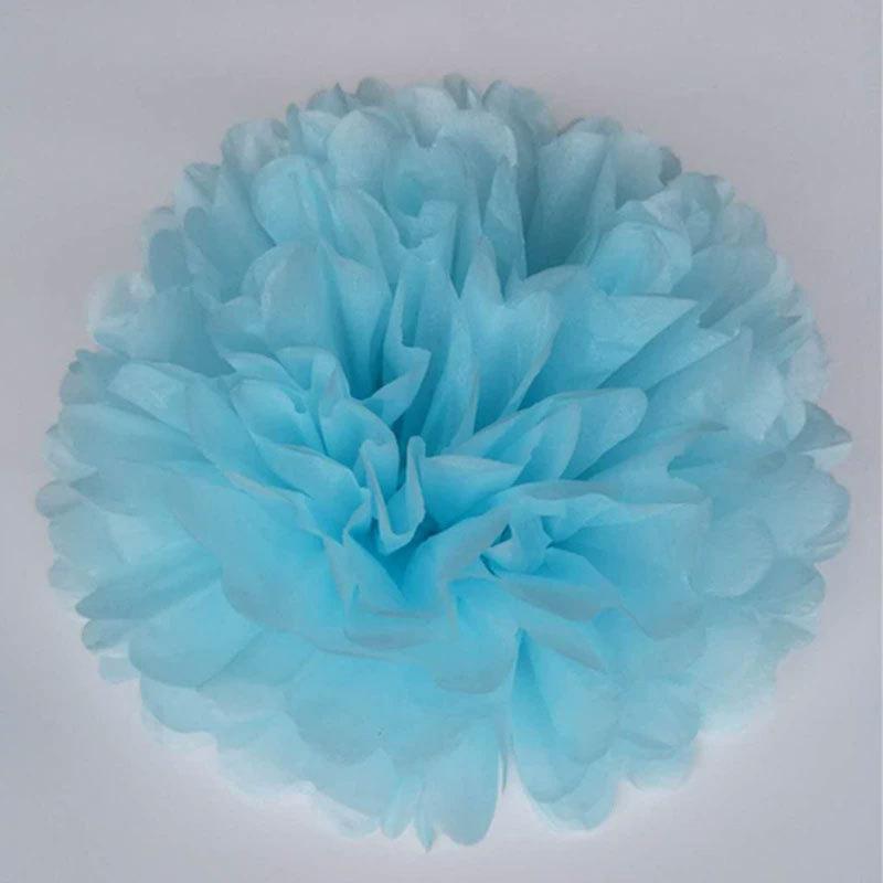 10pcs 4 6 8 10 12Inch Tissue Paper Pom Poms Wedding Party Paper Pompom Flower for Wedding Decoration Pompoms Birthday Baby