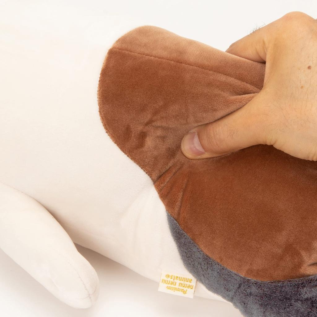 LIV HEART Premium Sleepy Animals Calico Cat Yuzu Body Large Fluffy and Squishy Plush Gift Item Pillow, (Approx. 69cm), Toy, 58201-10