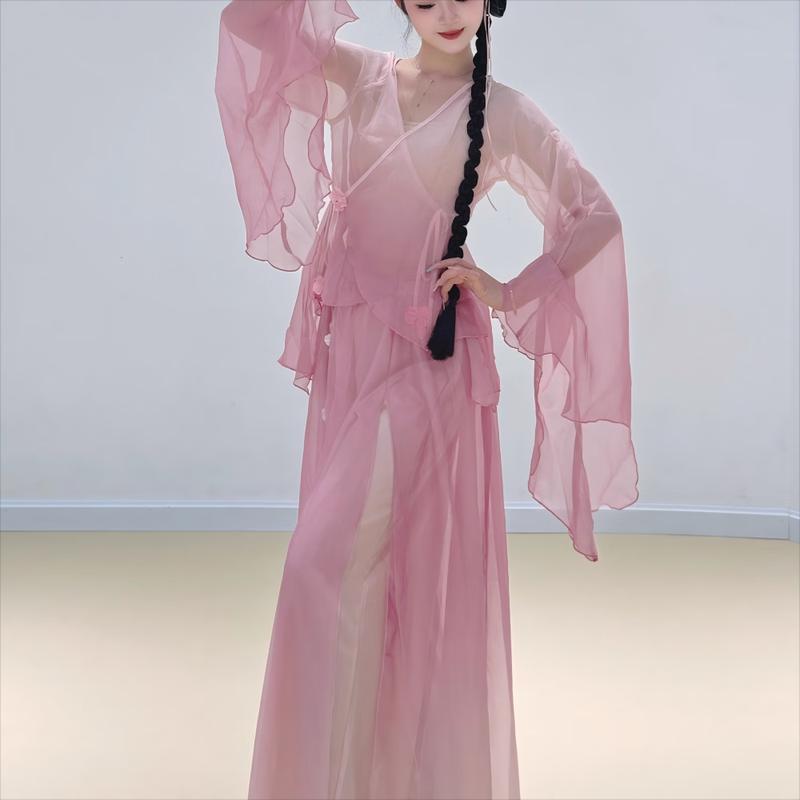 Women's Gradient Classical Dance Performance Costume
