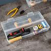Transparent Tool Storage Box With Handle Portable Sealed Dustproof Tools Storage Organizer Multifunctional Tool Case
