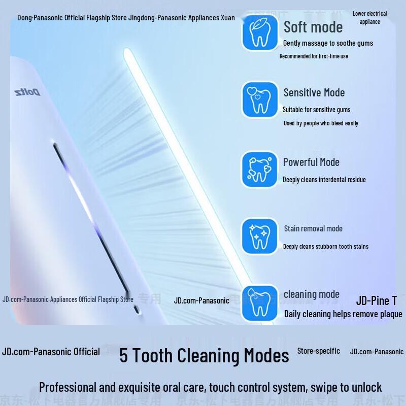 Panasonic Sonic Electric Toothbrush CN Plug (adapter Included)