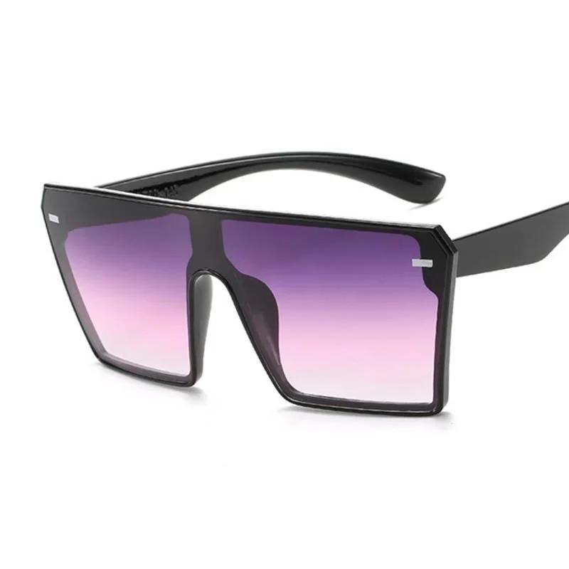 Fashion Oversized Square Sunglasses Woman Fashion Brand Big Frame Female Sun Glasses Vintage Outdoor Driver Gradient Sunglasses