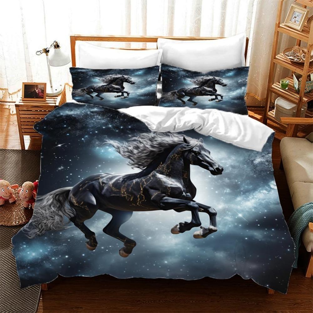 Divine Golden Angel Motif Bed Linen,Microfibre Bedding Sets, Children's Bed Linen  for Teenagers 3D Animal Printed  DuvetCover