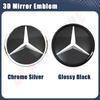 FXIK3 ABS1pcs Car Front Grille Star Emblem Logo For Mercedes Benz W176 W246 W205 W212 W207 W217 W251 R231 W166 X166 X204