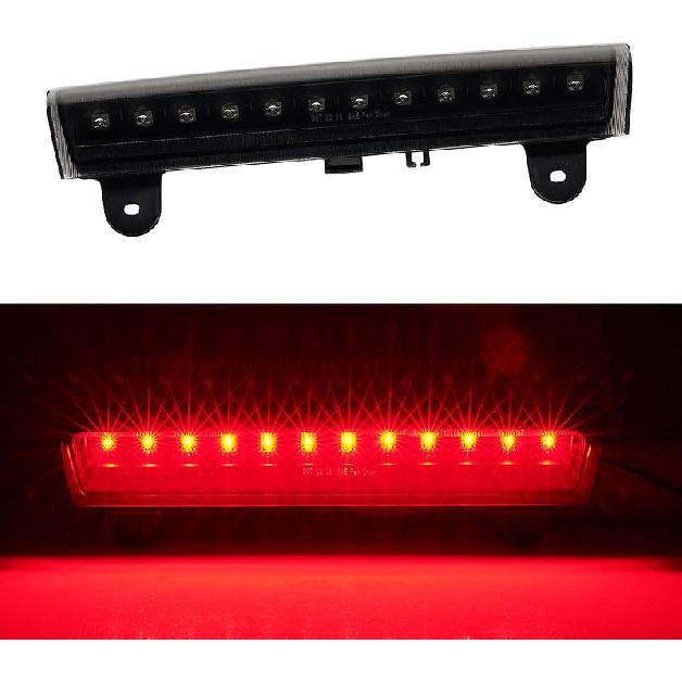 Third 3Rd Brake Light For 2007-2013 Chevy Silverado/GMC Sierra 1500 2500HD 3500HD, LED High Mount Stop Light, Rear Center Cab Roof Tail Cargo Lamp