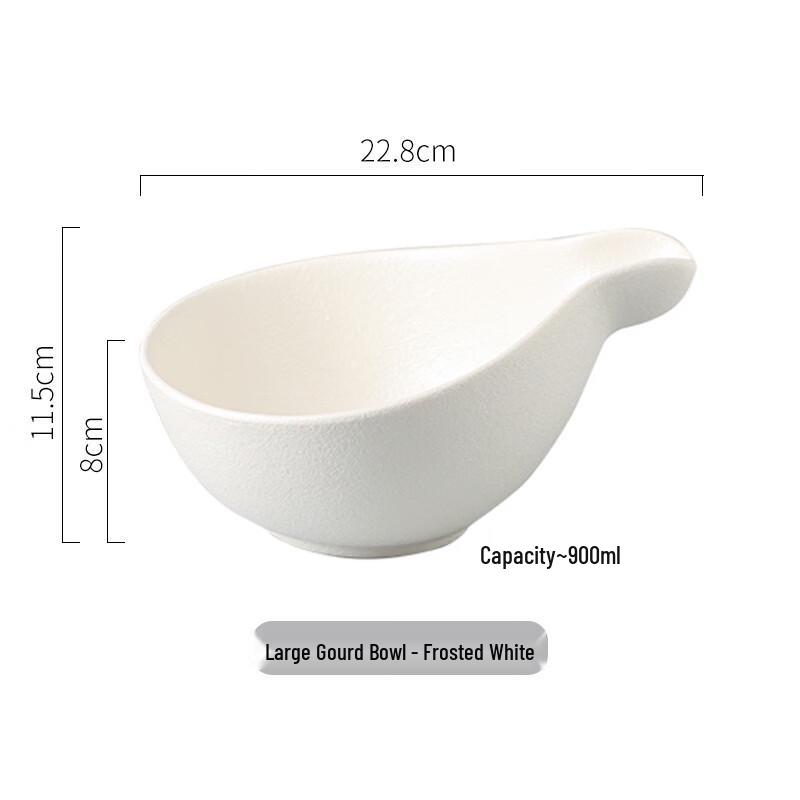 

Nordic Enamel Gourd Bowl