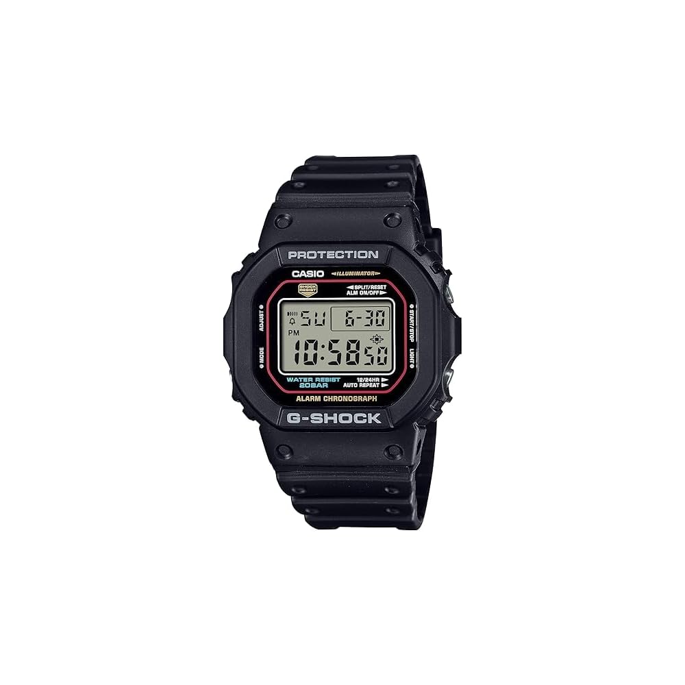 [Casio] G-Shock Iconic Styles DW-5600RL-1 Men s Watch, Black, Original G-SHOCK Color [Parallel Import]