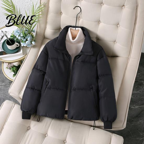 Plus Size Puffer Jacket for Women Women's Quilted Casual Baggy Zip Up Padded Versatile Coat Down