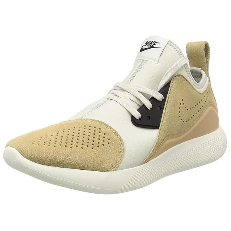 

Nike LunarCharge Running Shoes Men s White Brown 923281-200 40.5