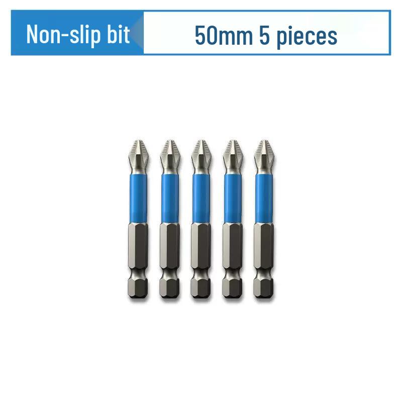 Rutschfestes Magnetisches Bit-Set für Kreuzschlitz- & Torx-Akkuschrauber - Extra Lang & Hohe Härte