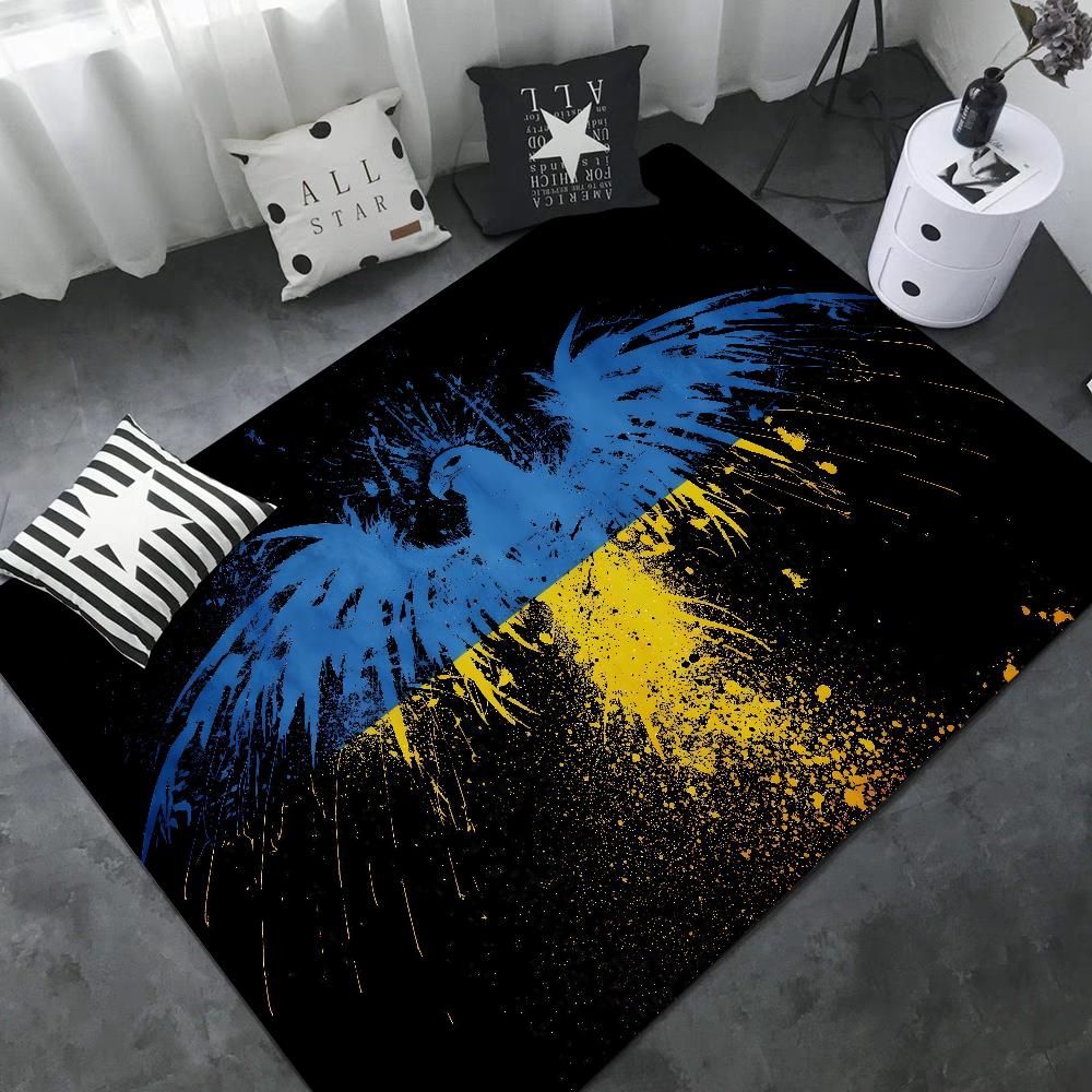 Ukraine Ukrainian Girl Flag Entrance Door Mat Nordic Style Bedroom Living Room Doormat Home Balcony Anti-Slip Modern Home Decor