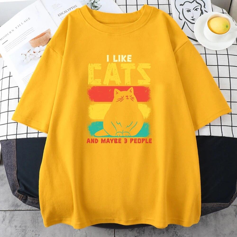 

Забавные милые кошки, любители развлечений, я люблю кошек, мужская хлопковая одежда, летние дышащие футболки, креативные математические топы унисекс с коротким рукавом 3XL