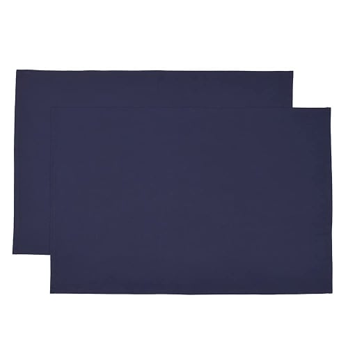 COLORFUL CANDY STYLE LAURA ASHLEY Placemat for Boys and Kids, Stylish Cotton Fabric Lunch Mat, Royal Navy, N3697020