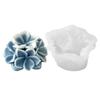 Detailed Hydrangea Designs Silicone Mould For Handmade Candle Soap And Desserts Easy To Cleaning