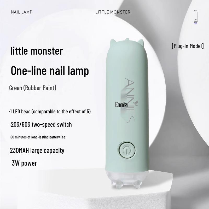 Mermaid Little Monster Portable Quick-Dry Mini UV/LED Nail Lamp