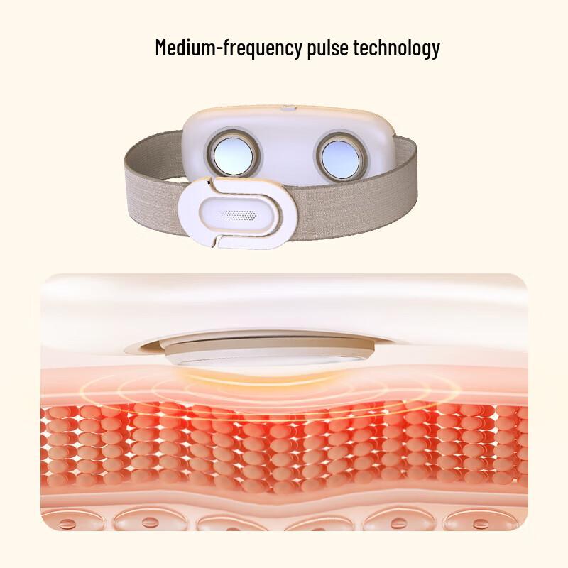 HEZHENG Portable Low-Frequency Pulse Waist Massager