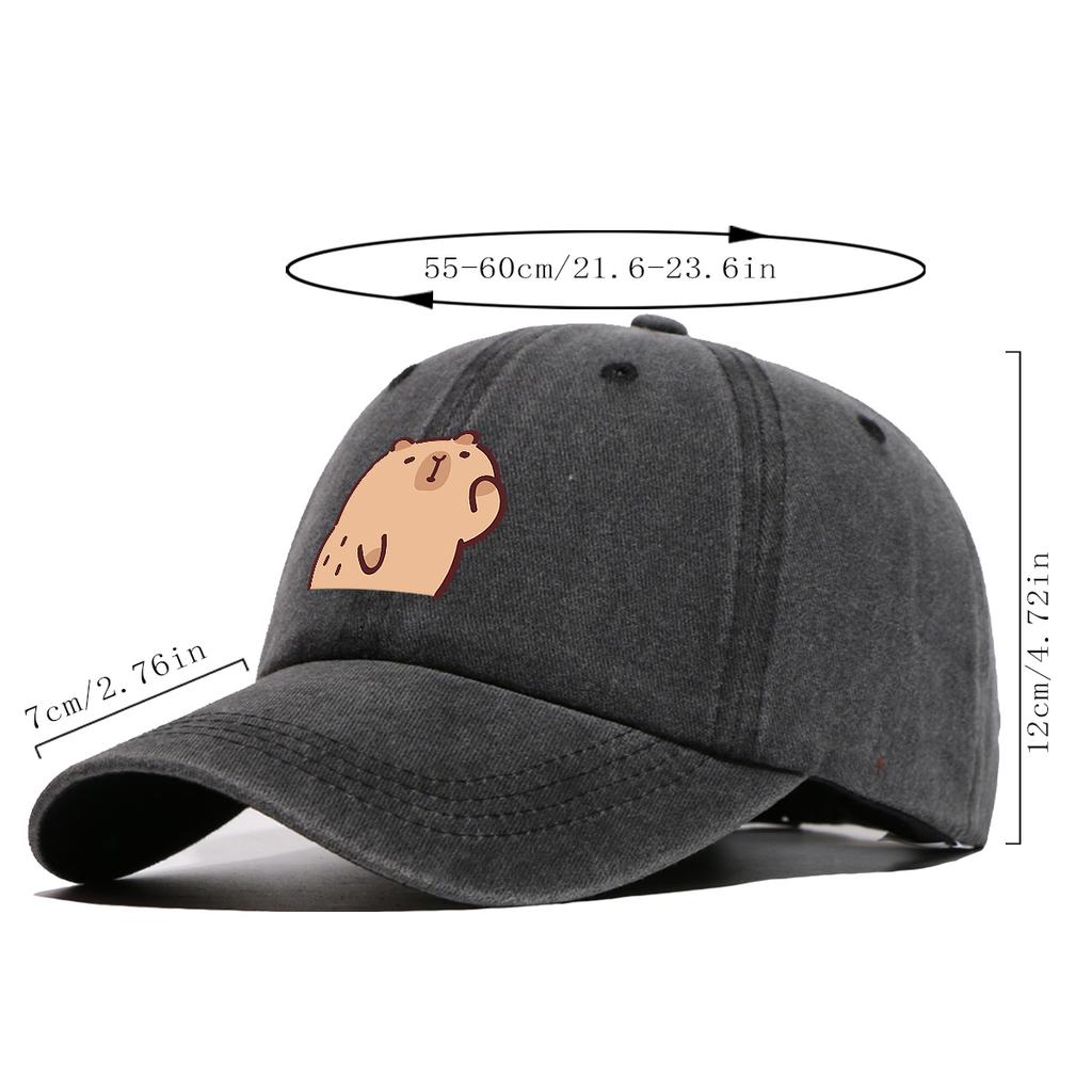 Modische Baseballkappe für Herren und Damen, Baumwolle, Verstellbar, Outdoor Streetwear Hut