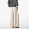 Spring and Autumn Men's New All-match Pleated Wide Leg High Street Vintage Casual Embroidered Sweatpants