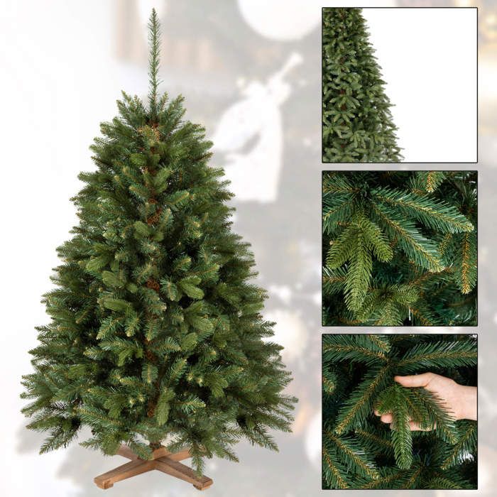 Sapin De Noël Artificiel Royal Trees – Épicéa De Sibérie De Qualité Supérieure 150 Cm