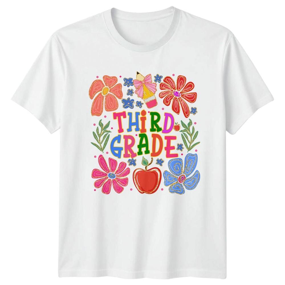 Third Grade Unisexs TShirt EleUnisextary School Teacher Back To School Gift Her S