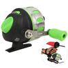 Metal Stainless Steel High Speed Ratio Fishing Wheel Die Casting Spool Wrist Outdoor Reel Tool AccessoryJG35G Green