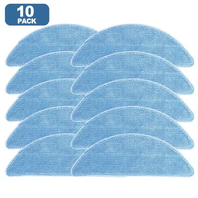 4er oder 10er Pack Wischmopptücher für Neatsvor M50 Roboter-Staubsauger Waschbare Wiederverwendbare Mikrofaser-Wischmopp-Pads für Effektive Bodenreinigung
