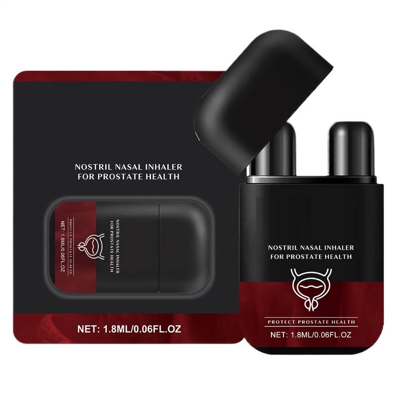 Prostate Wellness Nasal Inhaler 1.8mL Nose Prostate Care Sticks For Breathing Double-Function Health Care Small Cleaning Inhaler