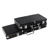 Portable Aluminum Alloy Black Poker & Dice Storage Box