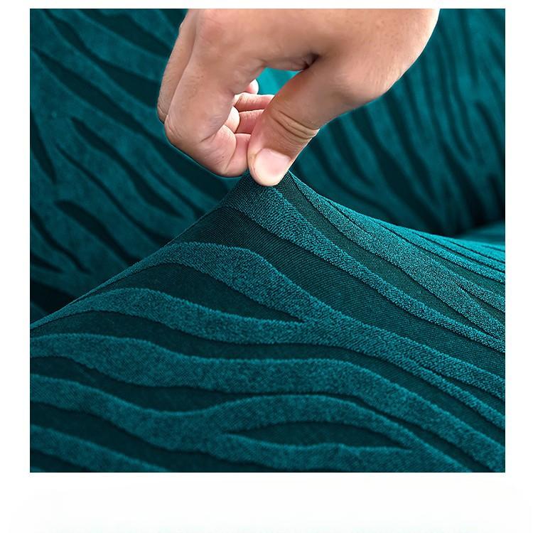 Thickened Cationic Skirt Sofa Cover Single Double Three-Seat Elastic All-Inclusive Dust-Proof Sofa Towel Four Seasons