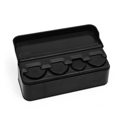 NAMOARLY Box Car Münzaufbewahrungsorganizer Münzhalter Aufbewahrungsorganizer mit Schublade Münzorganizer Münzaufbewahrungskoffer Schwarz