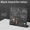 10PCS Mini Erasable Chalkboard Easel Signs Thanksgiving Party Food Labels Price Tags Menu Boards