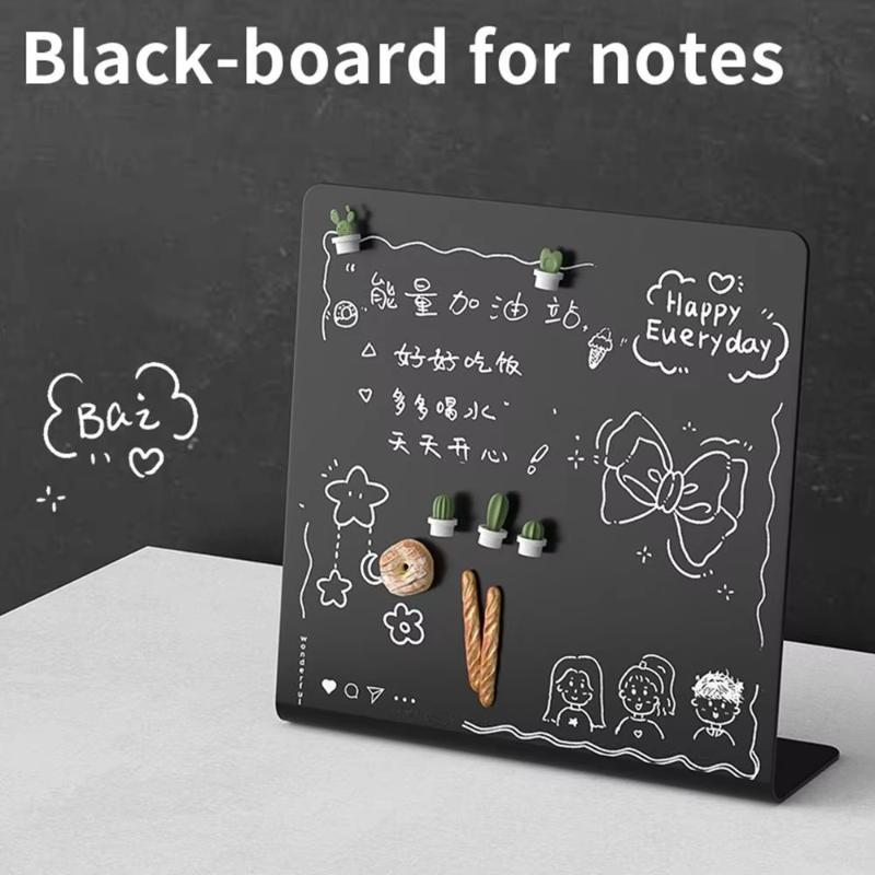 10PCS Mini Erasable Chalkboard Easel Signs Thanksgiving Party Food Labels Price Tags Menu Boards