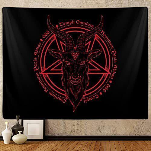 

Tapestry Pentagram Satan 75x100