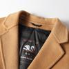 Autumn and Winter Wool Single West Middle-aged and Young People Unloading Down Liner Double-sided Woolen Suit Jacket
