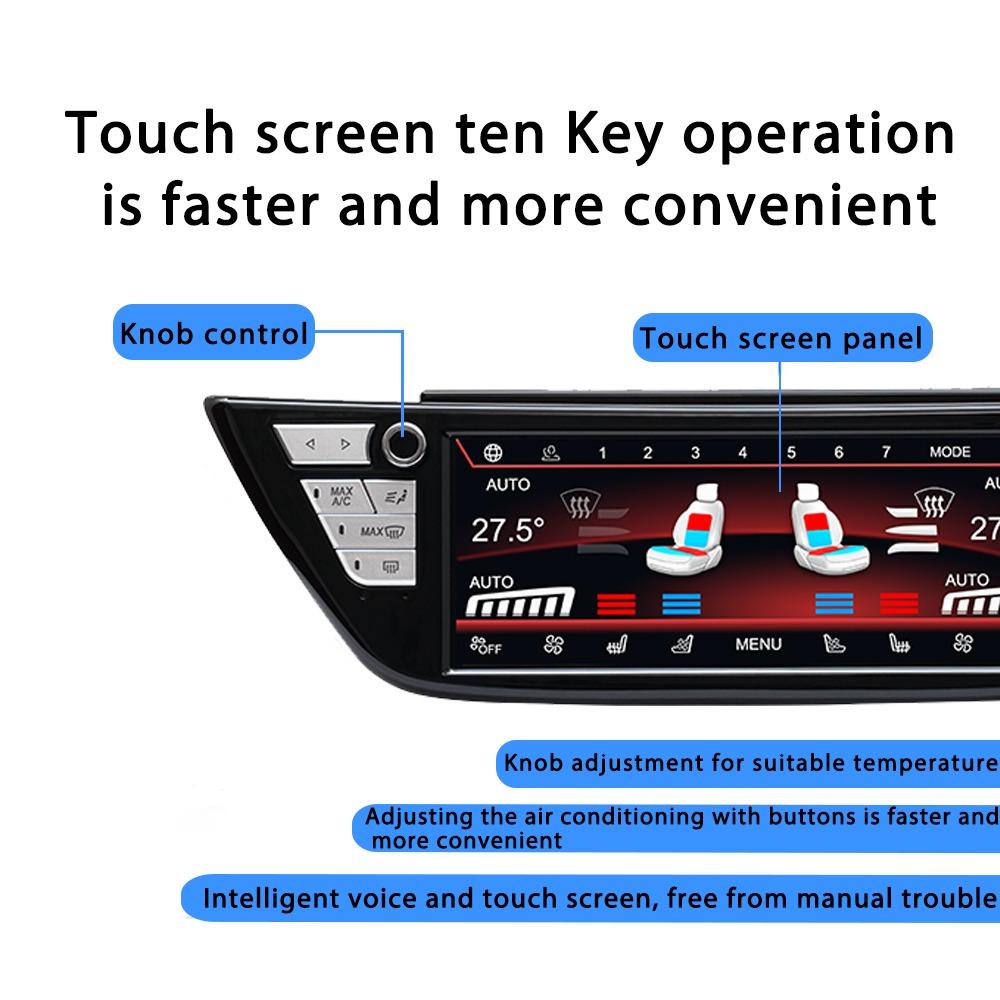 8.8" Air Conditioning Control Touch AC Panel Display Screen LCD Digital For BMW X3 X3M G01 G08 X4 X4M G02 F98 2018-2022