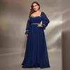 Evening Party Dress Long Maxi Gown Night Club Plus Size Formal Dress