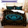 Set Copripiumino Stampato Manchester City F.C. – include 1 copripiumino e 2 federe coordinate Decorazione per camera da letto Regali di Natale