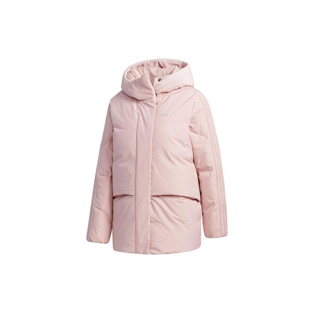 adidas Neo Warm Sports Hooded Down Jacket Women Vibrant-Pink GJ8799