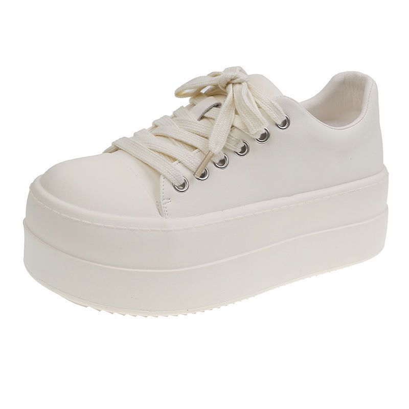 Scarpe con plateau testa grande muffin 22 primavera nuove scarpe casual rialzate scarpe da ginnastica da skate