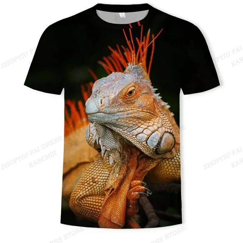 T-shirt Estiva da Uomo Animale Maiale Cane Gatto Stampa 3D T-shirt Uomo Donna Moda Manica Corta T-shirt Girocollo Divertente T-shirt Top per Bambini